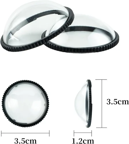 Vista 7 de Protectores de lente X4 - Compatible con Insta360 X4 - Cubierta de vidrio premium - Protector de lente - 2 piezas
