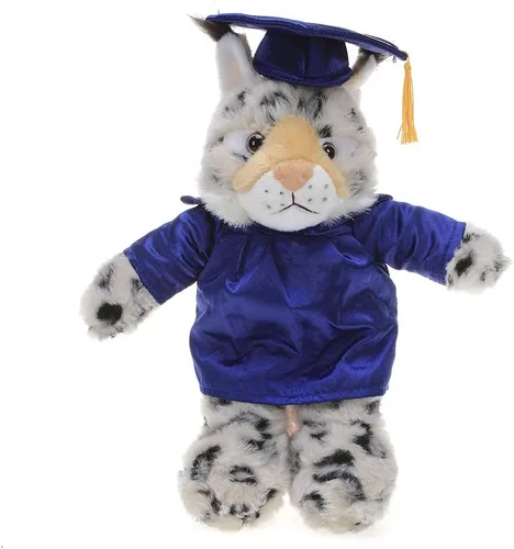 Vista 14 de Plushland Peluche de animal, juguetes de 12 pulgadas, regalo para el día de graduación, lo mejor para cualquier graduado de escuela, 12 pulgadas