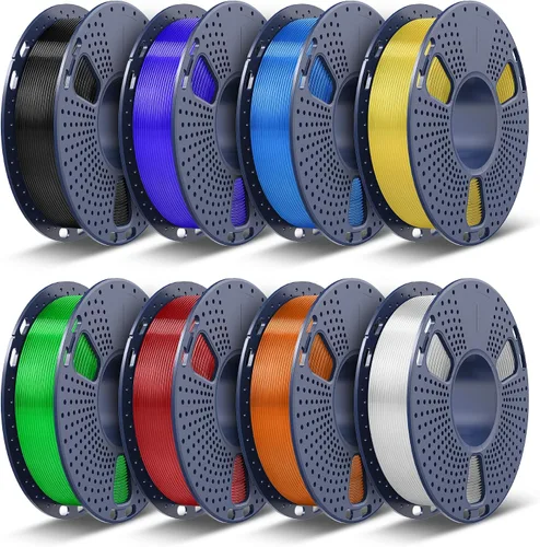 Vista 22 de TECBEARS Filamento PETG 1.75, paquete de 4.4 lbs, Multi T2506