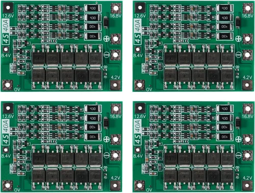 Vista 7 de 4PCS 3S 60A 12.6V 18650 Cargador PCB BMS Placa de protección de batería de litio de iones de litio Cargador de equilibrio Módulo de carga para motor