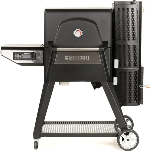 Vista 11 de Masterbuilt Gravity Series 800 Parrilla ahumadora - Parrilla de carbón más inserto de plancha, control digital, conectividad de aplicaciones, 800