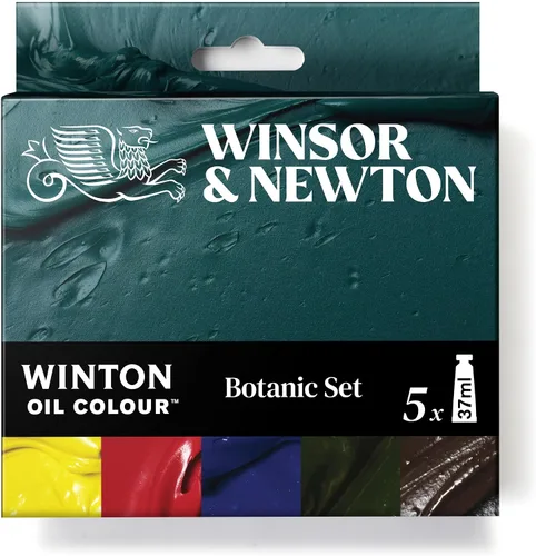 Vista 8 de Winsor & Newton Set de pintura al óleo Winton Color, fluorescente, 3 tubos de 37ml Pigmentos de artista, duraderos, resistentes a la luz