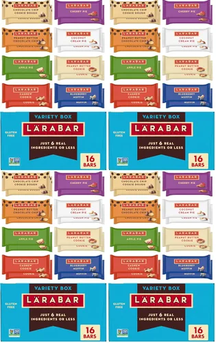 Vista 20 de Larabar - Barrita vegana de frutas y frutos secos sin gluten de tarta de crema de coco, 16 unidades 4 ingredientes reales: dátiles, coco
