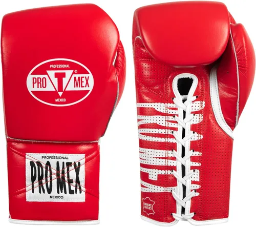 Vista 7 de Guantes de boxeo Title Boxing Pro Mex Professional Edge con cordones para entrenamiento/sparring