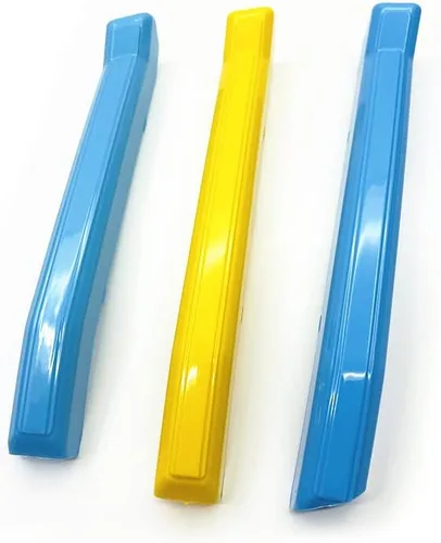 Vista 3 de SANRILY Moldes decorativos de rejilla multicolor compatibles con Volvo xc60 2022 cubierta de parrilla delantera (azul/amarillo/azul)