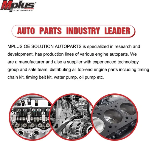 Vista 4 de MPLUS 9996PT Junta de culata compatible con 01-10 para Chrysler/para Dodge Volkswagen 3.8L OHV CGUA (lado derecho)