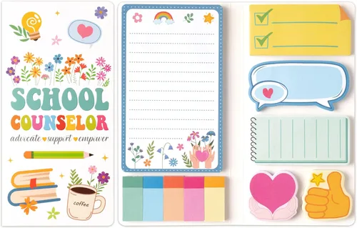 Vista 69 de B1ykin Juego de Notas Adhesivas Lindas - Bloc de Notas Autoadhesivas A+ Amazing Teacher, 550 Hojas de Páginas de Memo para Escritura, Bloc de Notas