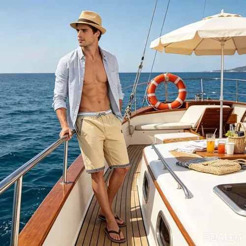 Vista 33 de JustSun Pantalones cortos para hombre, estilo casual, de algodón, con cintura elástica y bolsillos Negro