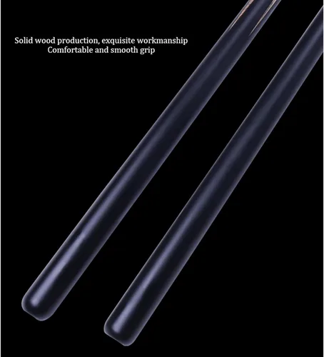 Vista 4 de Tacos de billar profesionales Snooker 3/4 Split Billiard cue, 10mm/11.5mm, Chinese Style Black Eight, Nine Ball, Suitable for Professional Billiard