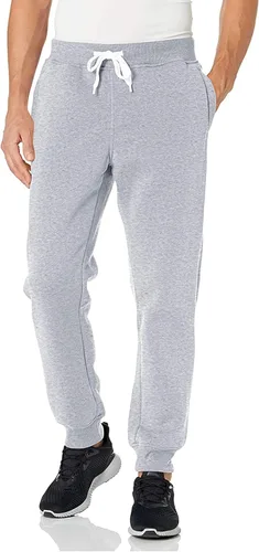 Vista 26 de Southpole, 1570 - Pantalones deportivos básicos tipo jogger de forro polar para hombre Negro