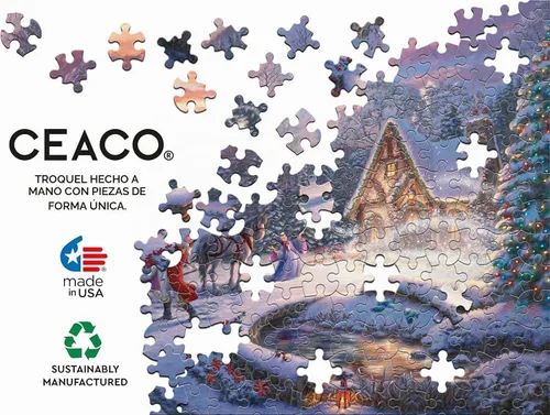 Vista 5 de Ceaco - Thomas Kinkade Disney - Cenicienta - Rompecabezas de 1000 piezas