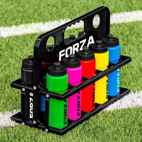 Vista 8 de FORZA Portabotellas plegable Portátil y duradero soporte para 10 botellas para equipos deportivos, gimnasios y actividades al aire libre – Fácil