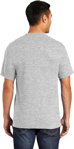 Vista 2 de Port & Company-Core Blend Pocket Tee. PC55P Rojo