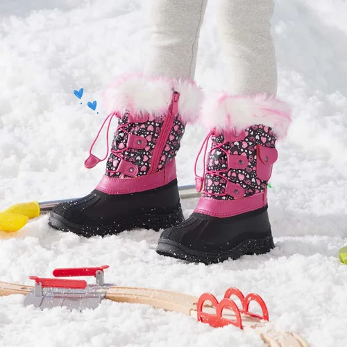 Vista 5 de DREAM PAIRS Boys Girls Insulated Waterproof Snow Boots