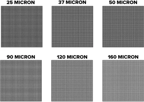 Vista 8 de Bolsas de filtro de té de nailon prémium de 5 micras, 2 x 4 pulgadas, paquete de 20