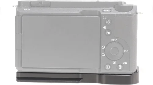 Vista 5 de FocusFoto Placa base de liberación rápida QR placa soporte para cámara Sony ZV-E1 sin espejo, compatible con trípode estándar Arca-Swiss Ballhead