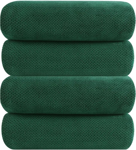 Vista 9 de YTYC Toallas, toallas de baño extra grandes de 29 x 59 pulgadas para baño, toallas de ducha súper suaves de secado rápido, peso ligero, microfibra