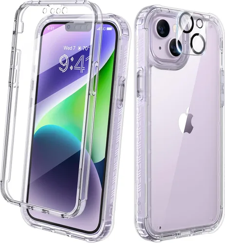Vista 1074 de DIACLARA - Funda transparente compatible con iPhone XR 6.1 pulgadas 2018