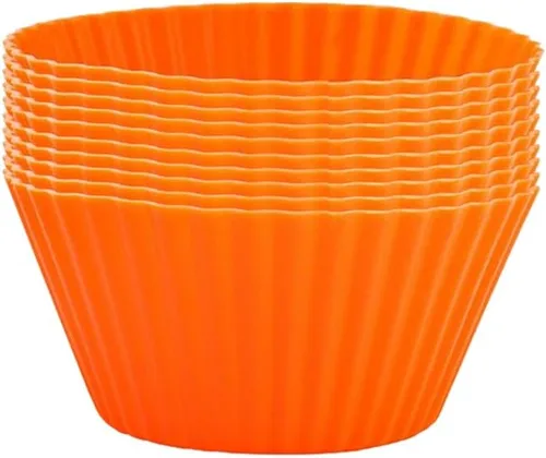 Vista 7 de AKOAK Tazas antiadherentes de silicona reutilizables para hornear, moldes para pasteles, accesorios de cocina para hornear, herramientas para hacer
