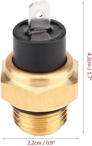 Vista 5 de Interruptor de ventilador para Honda, interruptor de sensor de temperatura, repuesto para Honda VFR700F VFR750F VFR800 VTR1000F VT600 VT750 VT1100