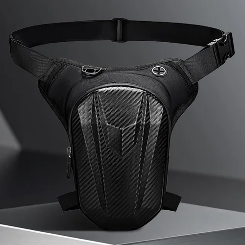 Vista 4 de Bolsas de pierna de motocicleta, bolsa de pierna caída para hombres