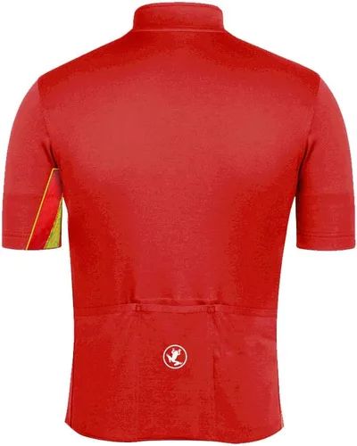 Vista 2 de Maillot de ciclismo para hombre, manga corta, camiseta de ciclismo de carretera, trajes cortos de la selección nacional