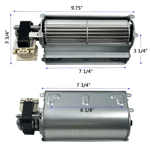 Vista 2 de GZ550, GZ552, EP621 Soplador de chimenea de repuesto para Continental Napoleon Rotom
