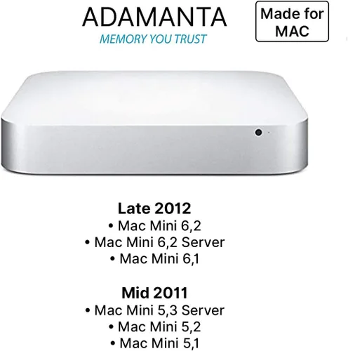 Vista 4 de Adamanta Memoria Apple DDR3L 1600MHz SODIMM compatible con iMac