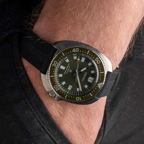Vista 4 de SEIKO Prospex Reloj automático de buceo SPB153J1, Verde, Buzo