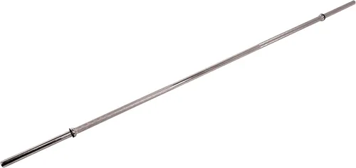 Vista 4 de CAP Barbell Barra recta estándar Diámetro de 1 pulgada Múltiples opciones Cromo