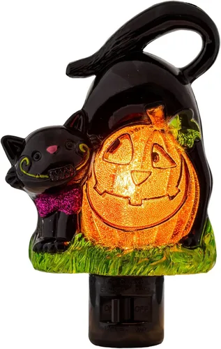 Vista 11 de Novelty Lights Lámpara LED copo de nieve blanco puro decoración de Navidad luz nocturna con enchufe giratorio
