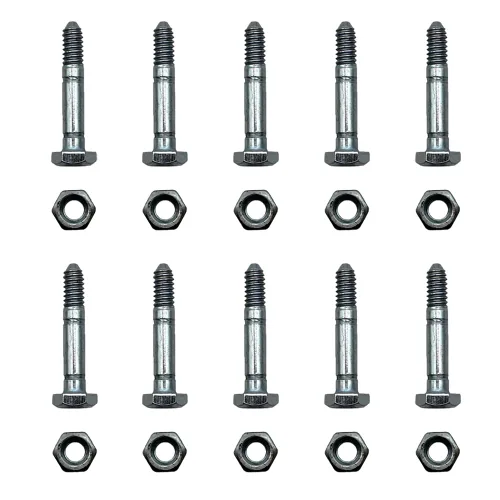 Vista 3 de AM123342 - Kit de 10 pasadores de cizalla y tuercas para lanzador de nieve para modelos John Deere 524D 724D 826D