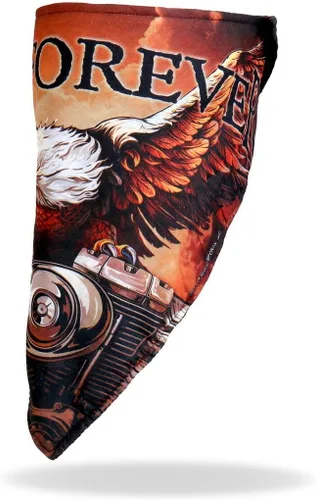 Vista 10 de Hot Leathers Mascarilla suave de neopreno con diseño exclusivo - OSFM Fma1012-multi