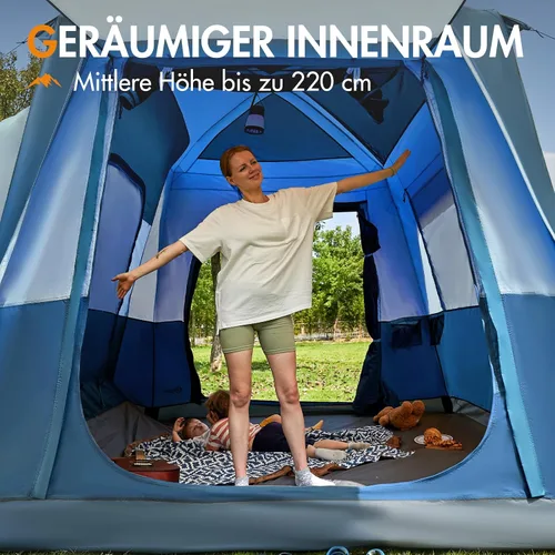 Vista 6 de Portal 5-Person SUV Tent with Porch, Waterproof Windproof Car Camping Portable Outdoor Design; Durable Construction; Easy Setup & Storage