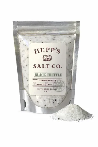 Vista 13 de Hepp's Salt Co. Bolsa de sal marina de limón de 2 onzas