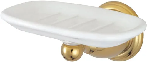 Vista 7 de Kingston Brass BA1755AB Heritage - Jabonera de pared, latón antiguo