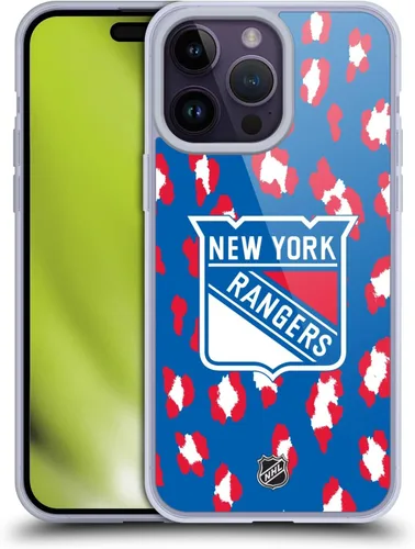 Vista 304 de Head Case Designs Funda de gel suave con licencia oficial de la NHL Camouflage New York Rangers compatible con Apple iPhone 7 Plus/iPhone 8 Plus