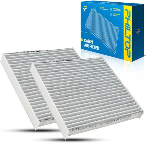 Vista 13 de PHILTOP Filtro de aire de cabina con carbón activado, compatible con CF10612 Smart Fortwo 2008, 2009, 2010, 2011, 2012, 2013, 2014, 2015-2018, Smart