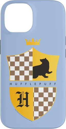 Vista 4 de Harry Potter Hufflepuff Checkered Shield Crest Case for iPhone 17