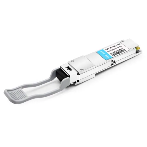 Vista 17 de 100G QSFP28 DR Módulo Transceptor Óptico Lambda, Compatible con AVAGO-Broadcom AFCT-89SFDZ, 100GBASE-DR QSFP28 1310nm 1,640.4 ft Duplex LC SMF
