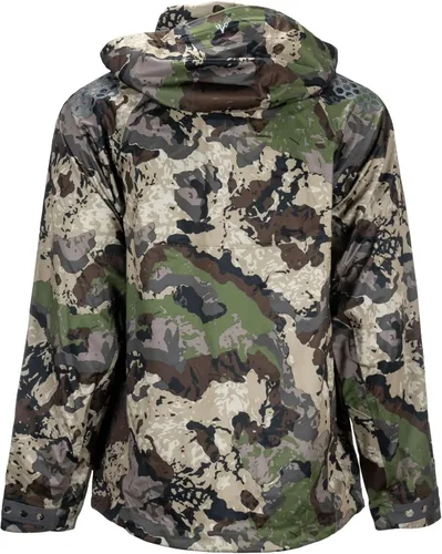 Vista 4 de Pnuma Outdoors 3L Element Proof Rain Jacket, 100% Waterproof, Breathable, 3-Piece Hood, (3L-JK)