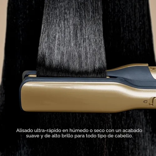 Vista 5 de Shark Glam Cerámico y potente sistema de secado y peinado con aire, con plancha Silki y alisador de brillo Shark Glossi, para secar, rizar, alisar