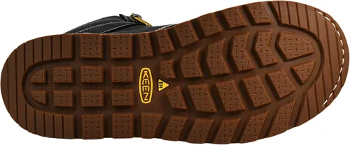 Vista 4 de KEEN Utility - Bota de trabajo impermeable de 6 pulgadas para hombre con puntera redonda y suave Cincinnati