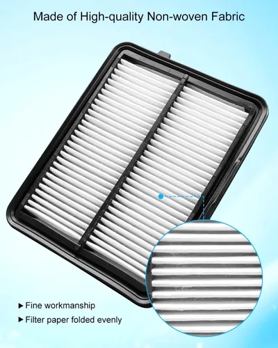 Vista 2 de Filtro de motor de coche apto para Nissan Kicks 1.6L (2018-2023) Versa 1.6L (2020-2023), reemplazar 16546-5RB1A CA12315 PA10424 PA99371 A21438