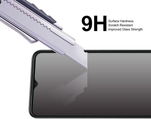 Vista 4 de Supershieldz Protector de pantalla de vidrio templado diseñado para Samsung Galaxy A32 5G, antiarañazos, sin burbujas