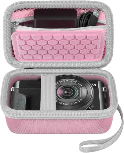 Vista 12 de Comecase Funda de Transporte para Cámara Digital Compatible con CAMKORY/para VAHOIALD/para Canon PowerShot G7X/para Kodak Pixpro/para Sony DSCW800
