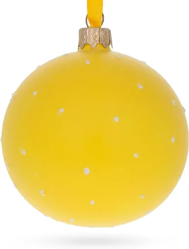 Vista 2 de Cheeky Wink and Kiss - Bola de cristal con expresiones faciales, adorno navideño de 3.25 pulgadas