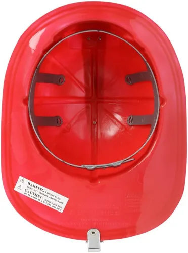 Vista 3 de Jr. - Casco rojo de bomberos con luces y sirena, sombrero de disfraz para niño