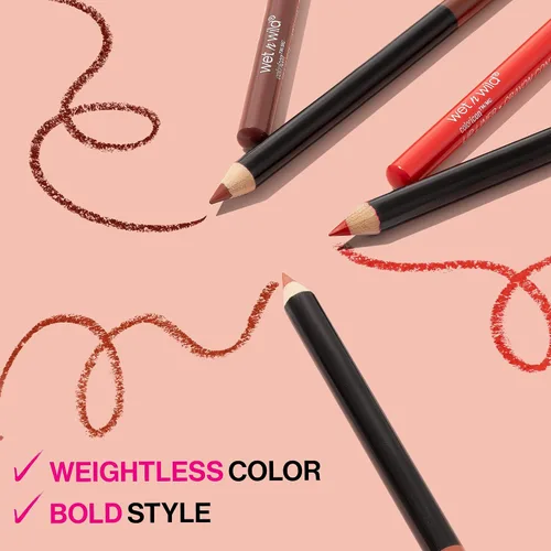 Vista 4 de Wet n Wild - Delineador de Labios Color Icon, Rojo Berry, 0.04 onzas 717