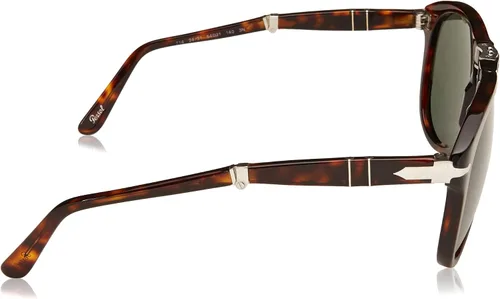 Vista 3 de Persol PO3108S - Gafas de sol redondas Rayas AzulNaranja